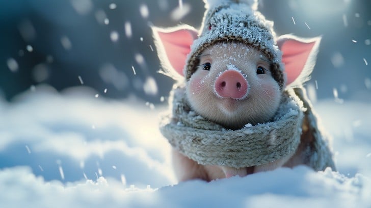 Adorable Piglet